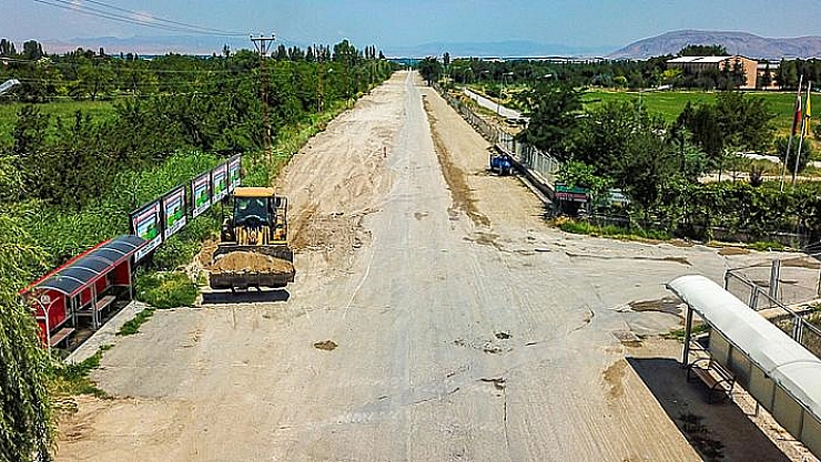 Baraj yolu 15 metreye çıkarılıyor 