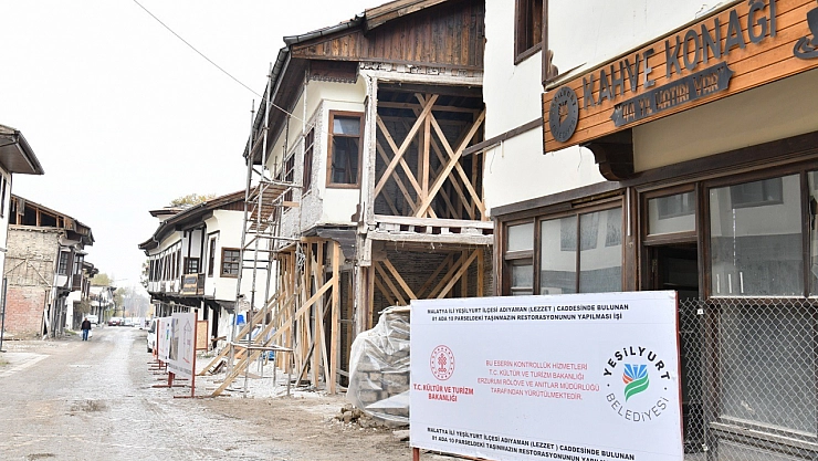 Yeşilyurt'un tarihi mahallesi yeniden hayat buluyor!  Turizmin kalbi olacak