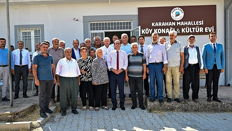 Yeşilyurt'un her noktasına eşit hizmet anlayışı