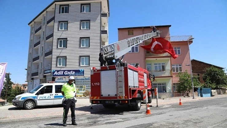 Güder'den taziye ziyareti