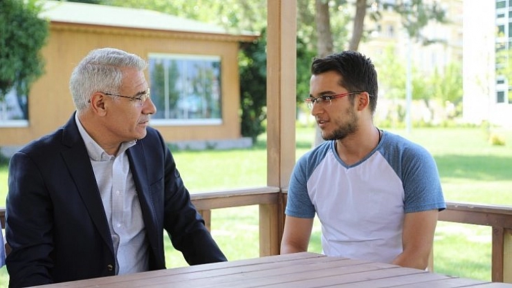 Güder gençlerle biraraya geldi