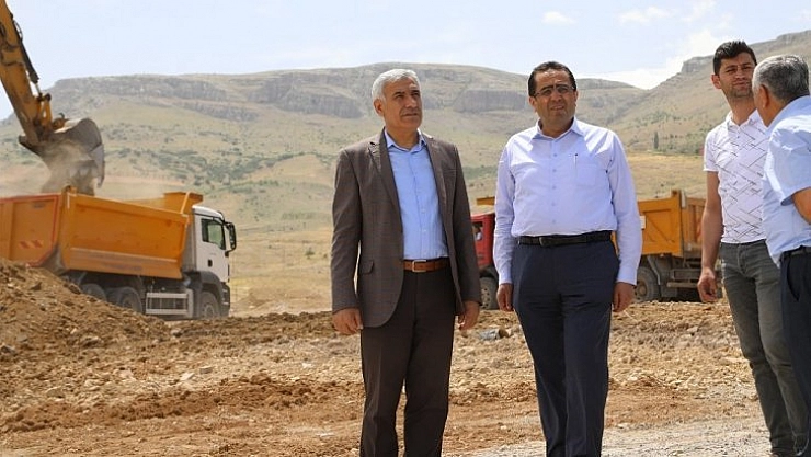 Çalışmaları yerinde inceledi