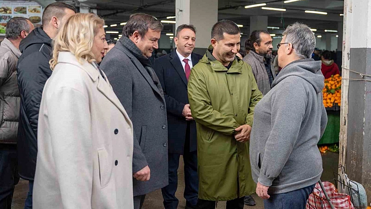 Başkan esnafla buluştu