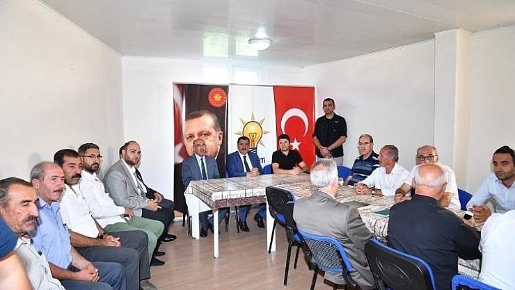 Başkan Gürkan Akçadağ'da