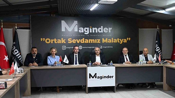 Başkan  Er, Maginder'le Çimento fabrikasını konuştu.