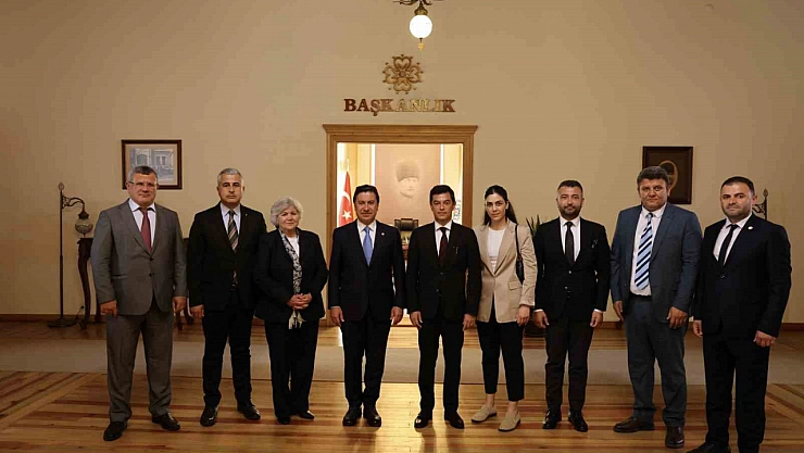 Ünlü, Muğla'da temaslarda bulundu