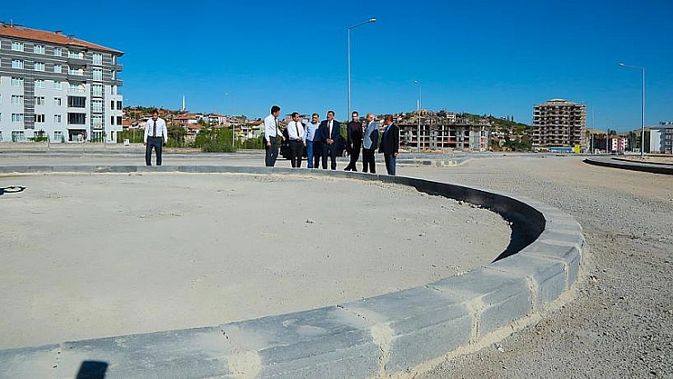 Çalışmaları yerinde inceledi 