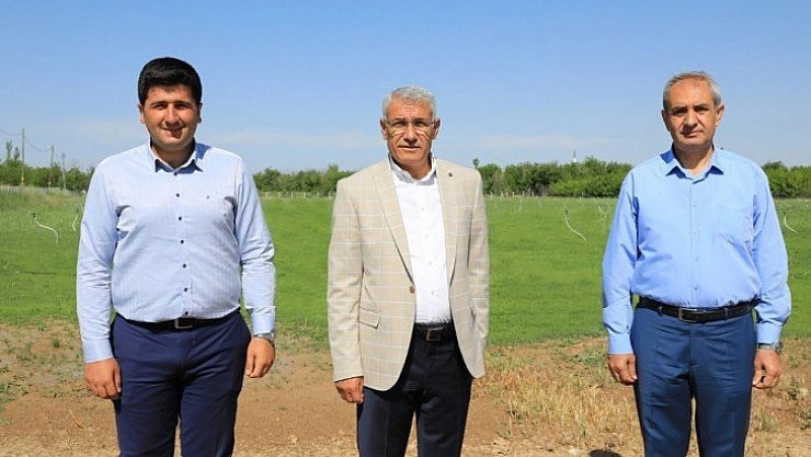 Belediye, 'rulo çim üretim tesisi' kurdu