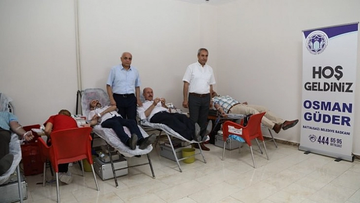 Battalgazi'den kan bağışı
