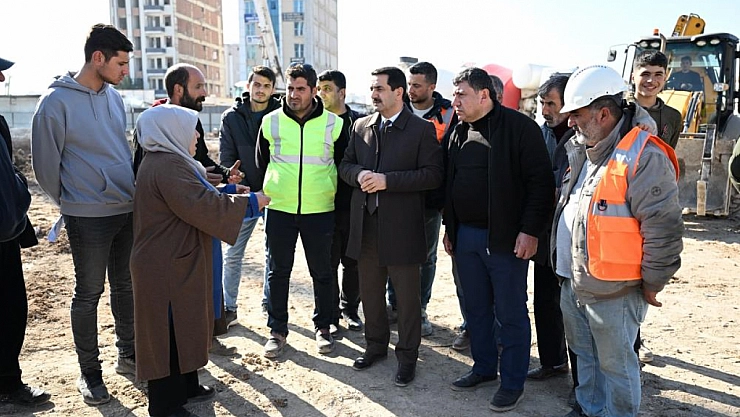 Battalgazi'de 383 konut için geri sayım başladı