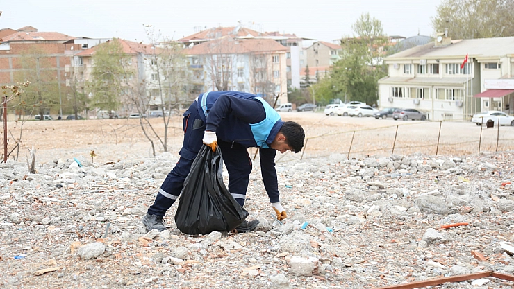 Battalgazi'de Köşe Bucak Temizlik