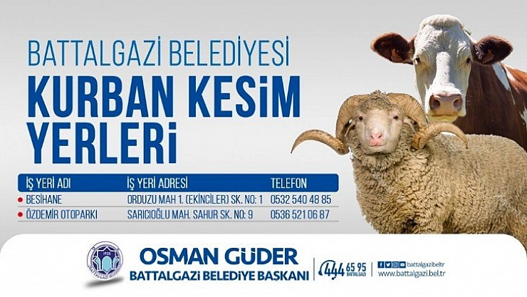 Kesim yerleri belirlendi