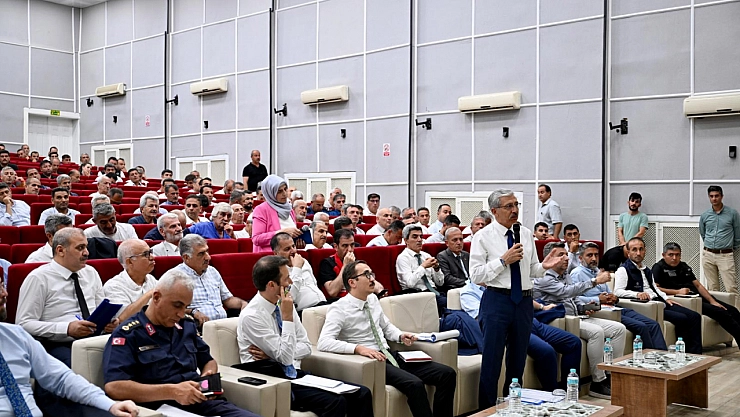 Battalgazi'deki sorunlar için kurumlar ve muhtarlar bir arada