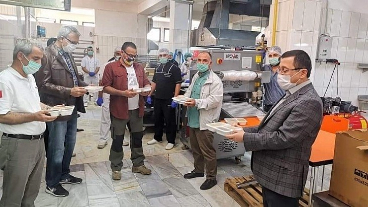 Aşçılara teşekkür ziyareti