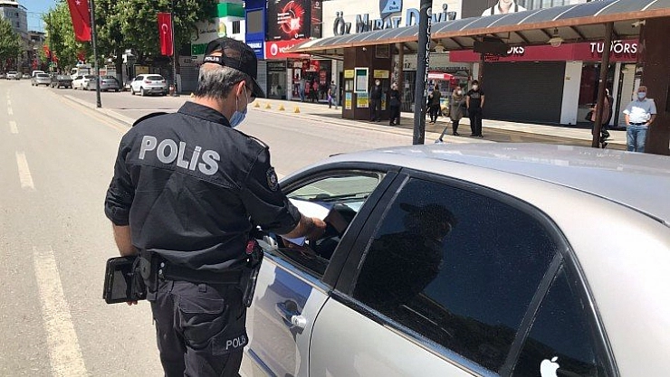 Dışarı çıkanlara ceza yazıldı