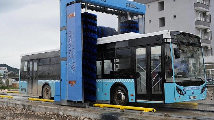 Belediye araçları artık daha temiz olacak