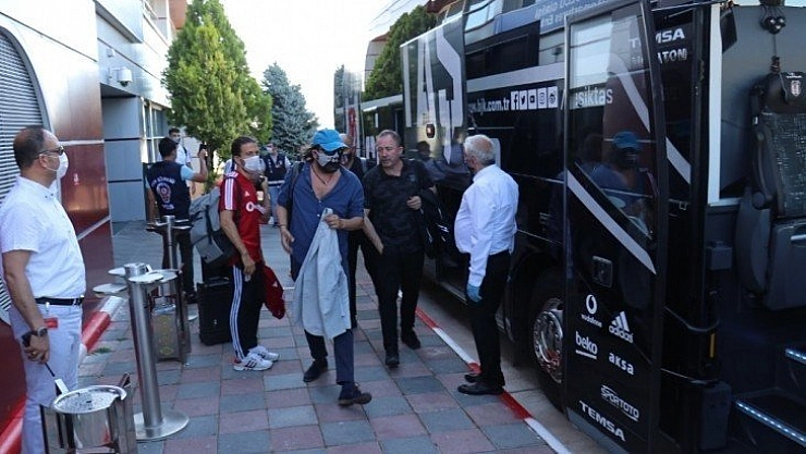 Beşiktaş kafilesi Malatya'da