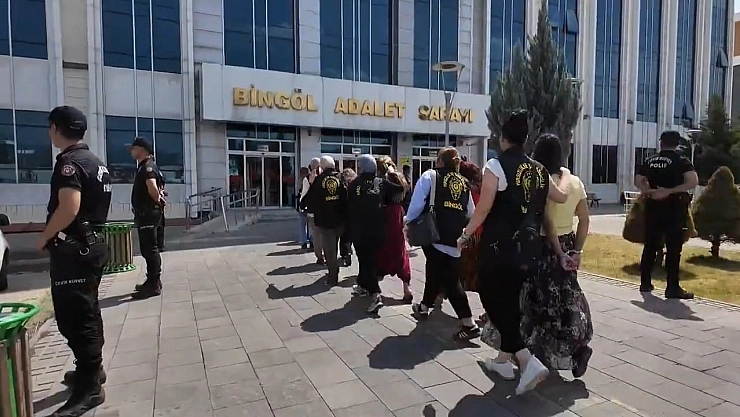 Bingöl'de hırsızlık operasyonu: 10 gözaltı