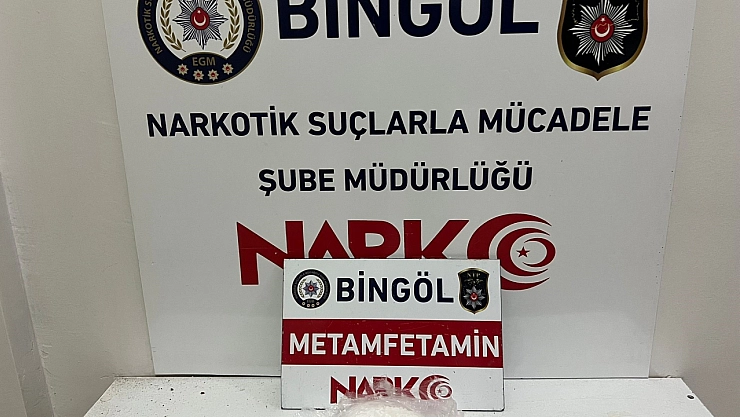 Bingöl'de uyuşturucu operasyonu