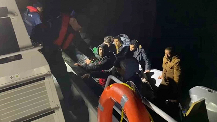 Bodrum'da 22 düzensiz göçmen yakalandı