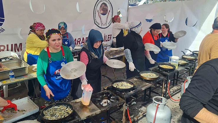 3 ton hamsi dağıtıldı