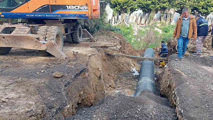 Bodrum'daki alt yapı sorunları çözülüyor