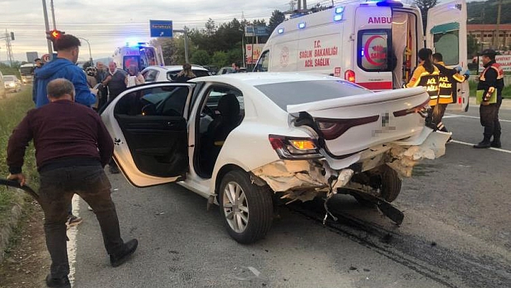 Bolu'da zincirleme kaza