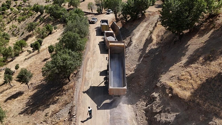 Bükardi güvenlik yolunda çalışmalar sürüyor