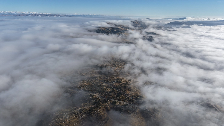 Bulutların görsel şöleni