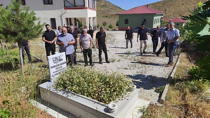 Büyük Gazze Mitingi öncesi Keskin hocaya vefa ziyareti!