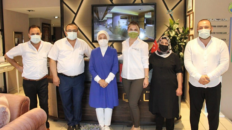 Çalık esnafı dinledi