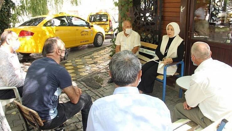 Çalık taksi durağında