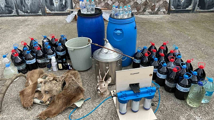 Çanakkale'de sahte alkol vakası
