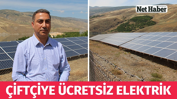 Çiftçiye ücretsiz elektrik