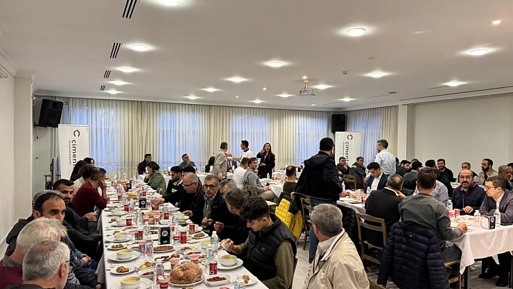Çimentaş, geleneksel iftarını büyük katılımla gerçekleştirdi
