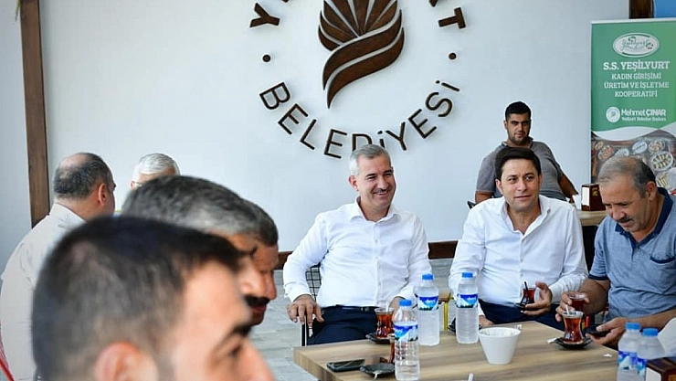 Çınar muhtarlarla buluştu