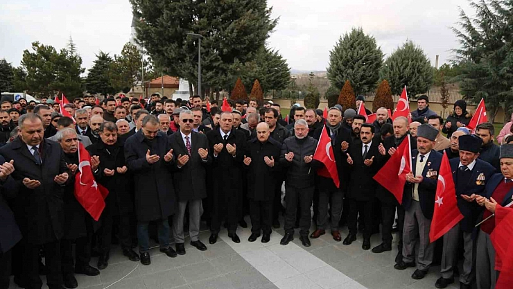 Şehitler dualarla anıldı