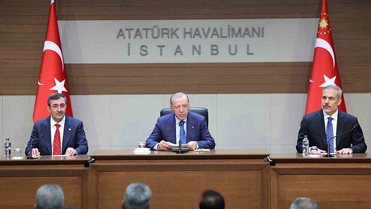 Cumhurbaşkanı Erdoğan Amerika'ya gitti