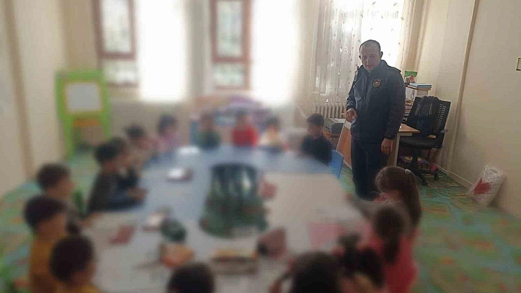 Minik yürekler yangına karşı bilinçleniyor!