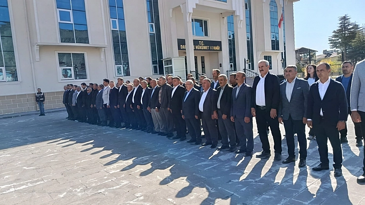 Darende'de Muhtarlar Günü Törenle Kutlandı