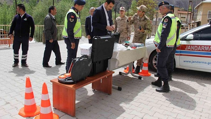 Öğrencilere trafik eğitimi