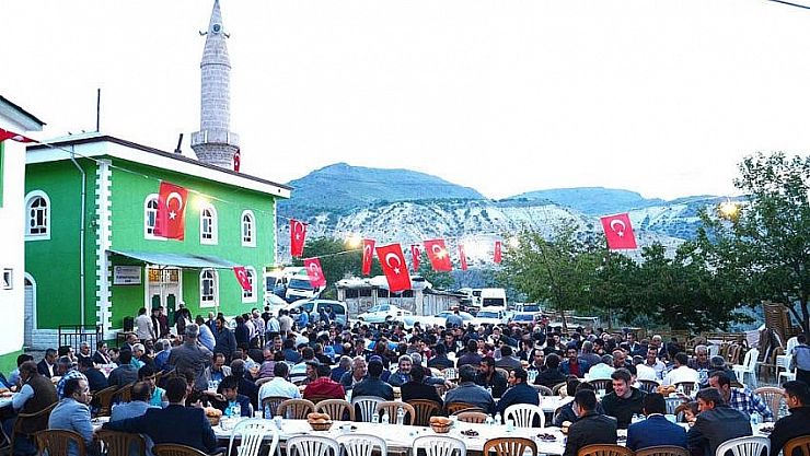 Darende'de birlik iftarı