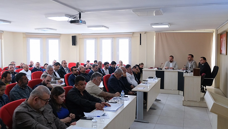 Defne Belediyesi'nde toplantı