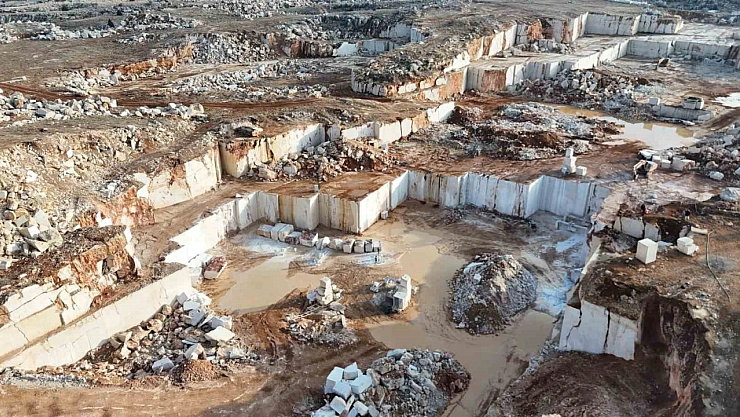 Malatya'dan Çin ve Hindistan'a mermer