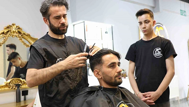 Berberlerin bayram mesaisi