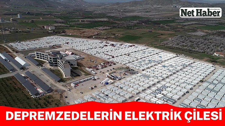 Depremzedelerin elektrik çilesi