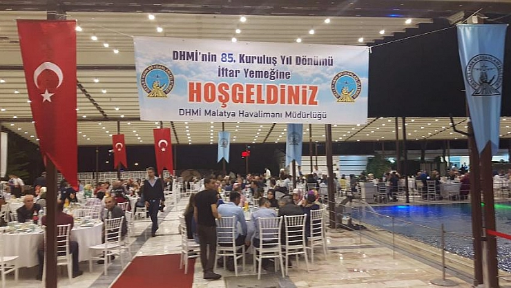 DHMİ iftar verdi