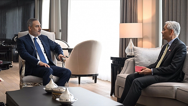 Dışişleri Bakanı Fidan, Chua'yı kabul etti