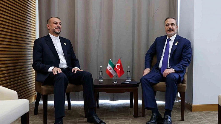 Dışişleri Bakanı Fidan, Abdullahiyan görüştü