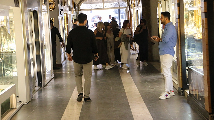 Diyarbakır'da kuyumcular çarşısında durgunluk